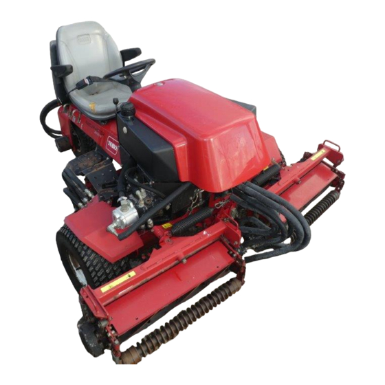 Toro Reelmaster 2000-D Manuel De L'utilisateur