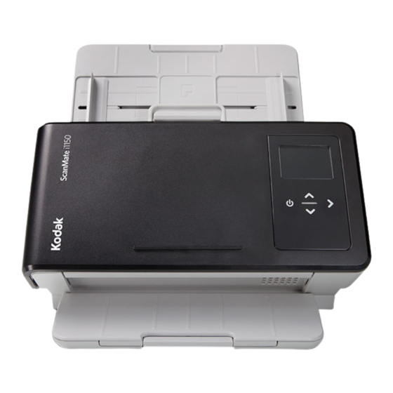 Kodak ScanMate i1150 Manuel De Configuration