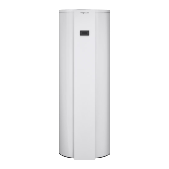 Viessmann VITOCAL 060-A WWK Notice D'utilisation Pour L'utilisateur