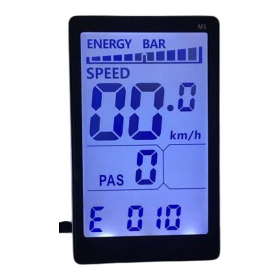 ENGWE LCD-M5 Instructions D'utilisation