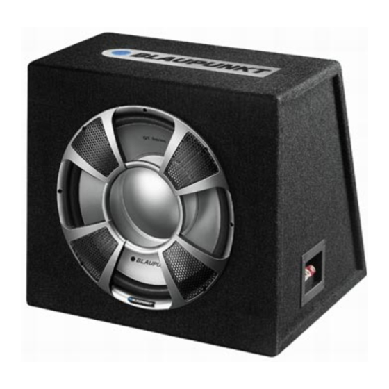 Blaupunkt GTb 300 High Power Instructions De Montage