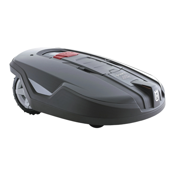 Husqvarna AUTOMOWER 265 ACX Guide Rapide