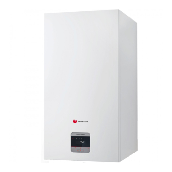 Saunier Duval IsoTwin Condens T 26-CS/1 Notice D'installation Et De Maintenance