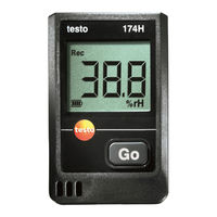 Testo 174 Mode D'emploi