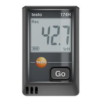 Testo 174 Mode D'emploi