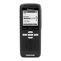 Grundig Digta 7 push Notice D'utilisation Detaillee
