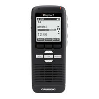 Grundig Digta 7 push Mode D'emploi