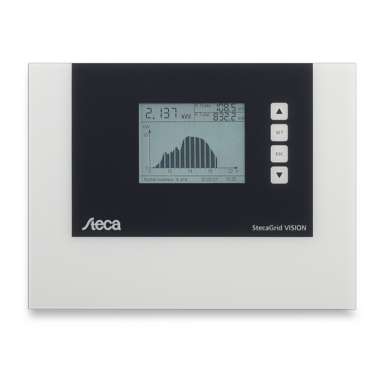 Steca Grid Vision Manuels