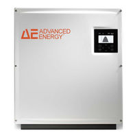 Advanced Energy AE 3TL 40K Mode D'emploi