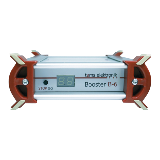 tams elektronik B-6 Mode D'emploi