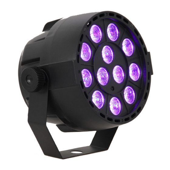 Ibiza Light PAR-MINI-UV Manuel D'utilisation