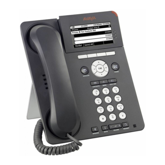 Avaya one-X 9620 Notice D'utilisation