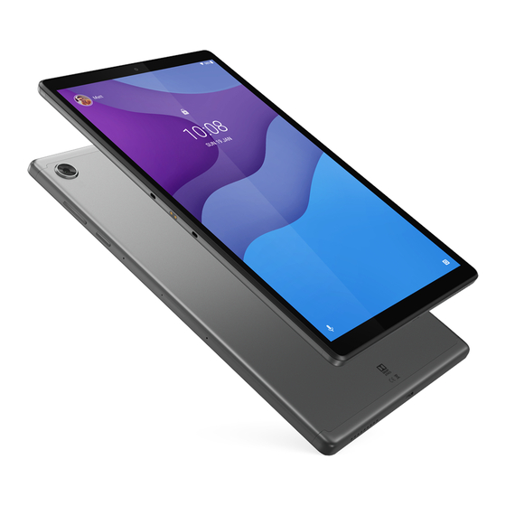 Lenovo Tab M10 HD Guide De Démarrage Rapide