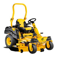 Cub Cadet Pro Z 100 Manuel De L'utilisateur