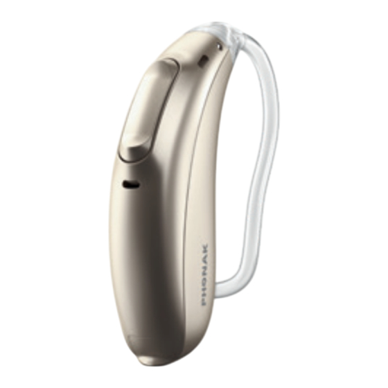 Phonak Bolero M90-M Mode D'emploi