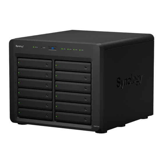 Synology NAS DS3617xsII Manuels