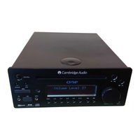 Cambridge Audio ONE DX1 Mode D'emploi