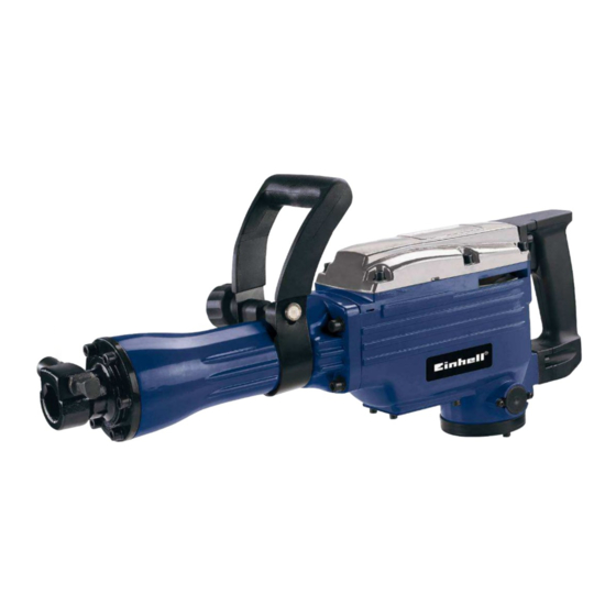 EINHELL BT-DH 1600 Mode D'emploi