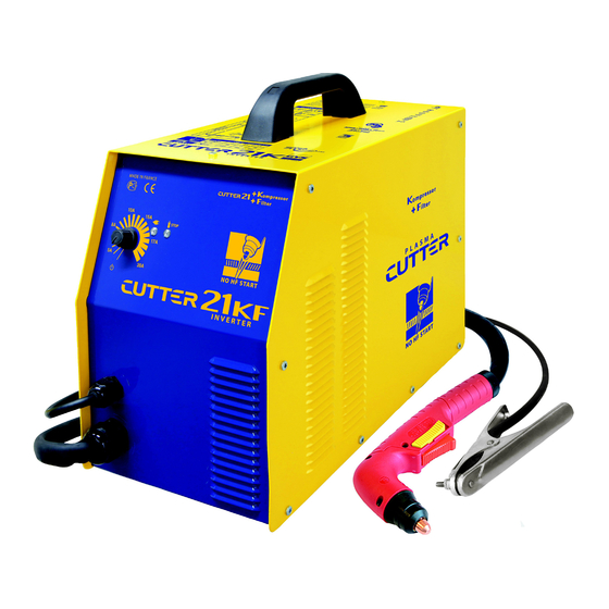 GYS CUTTER inverter 21 Mode D'emploi