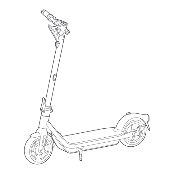 Ninebot KickScooter Instructions D'utilisateur