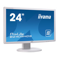 Iiyama ProLite B2409HDS Mode D'emploi