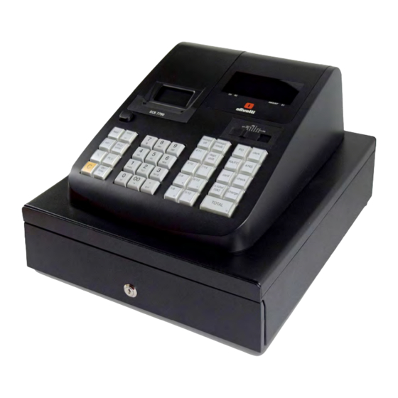 Olivetti ECR 7790 Guide Rapide