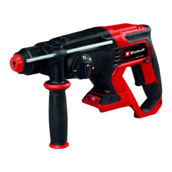EINHELL TE-HD 18/20 Li Instructions D'origine