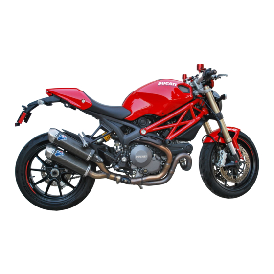 Ducati Monster M1100 Evo 20th Anniversary Manuels