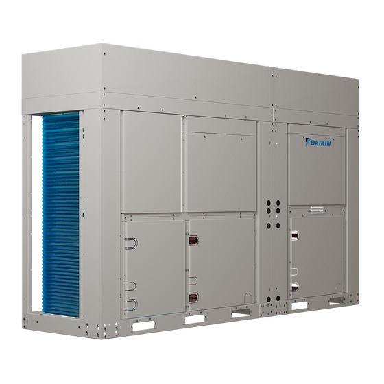 Daikin EWYT CZ Serie Manuel D'utilisation