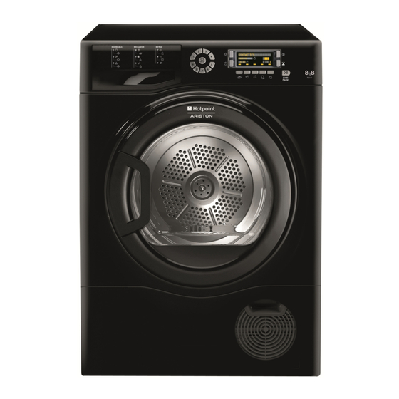 Hotpoint Ariston TCD87 Serie Notice D'utilisation Et Installation