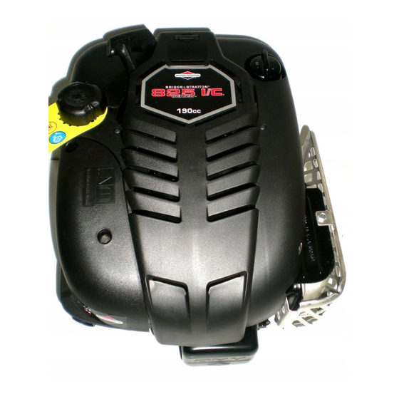 Briggs & Stratton Intek 825 Série Instructions D'utilisation Et De Maintenance