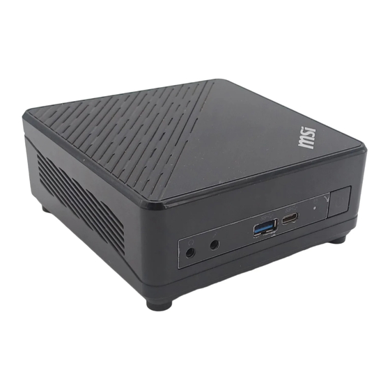 MSI Cubi B183 Mode D'emploi