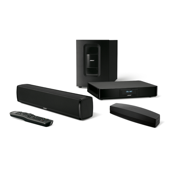 Bose SoundTouch 120 Notice D'utilisation