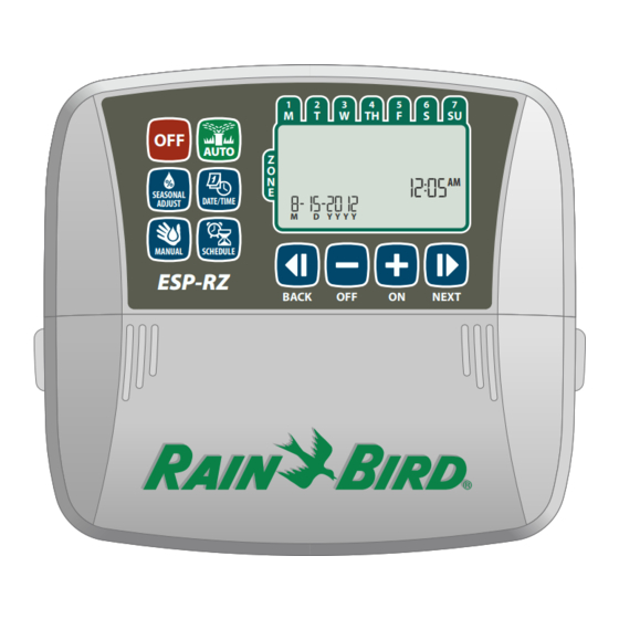 Rain Bird ESP-RZ Manuel D'utilisation