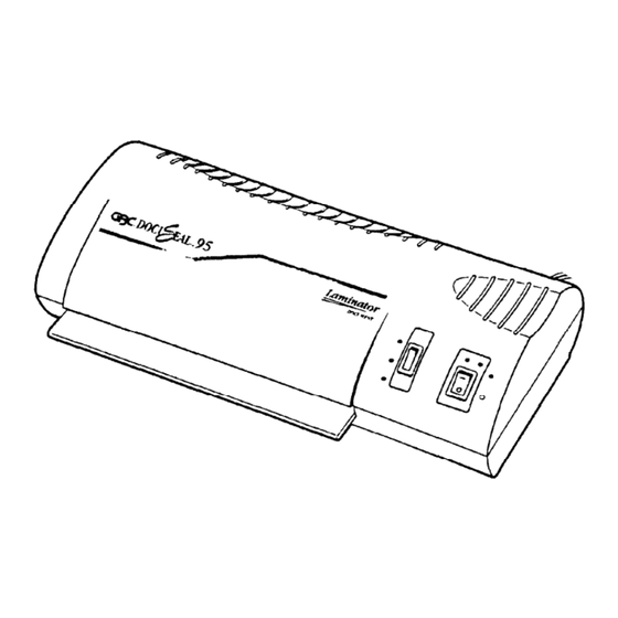 GBC DOCUSEAL 40 Mode D'emploi