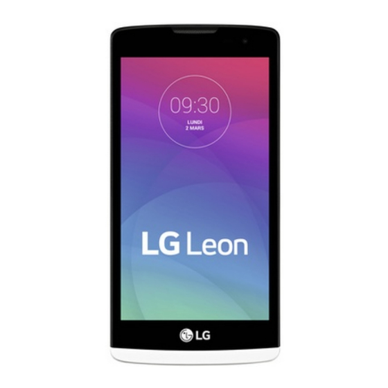 LG LEON 4G Guide De L'utilisateur