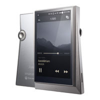 Iriver Astell & Kern AK320 Guide De L'utilisateur