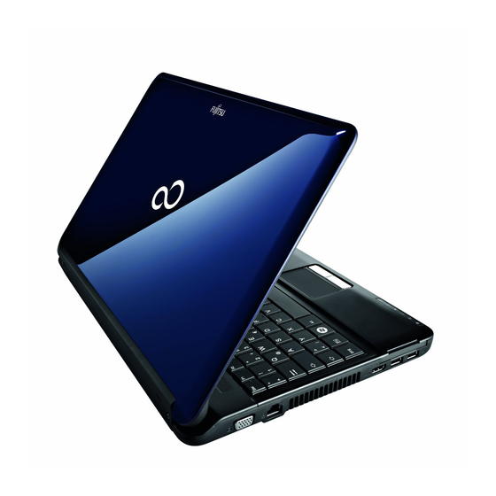 Fujitsu LifeBook AH530 Mode D'emploi
