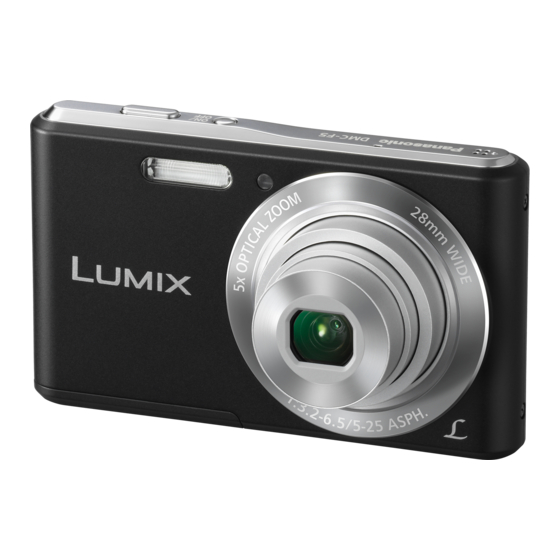 Panasonic Lumix DMC-F5 Mode D'emploi