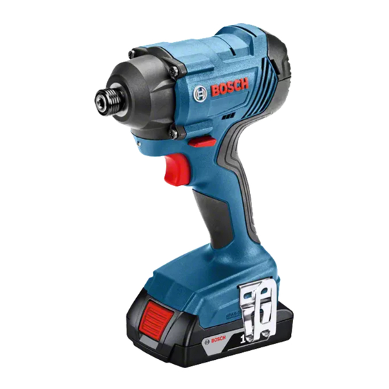 Bosch GDR 180-LI Professional Notice Originale