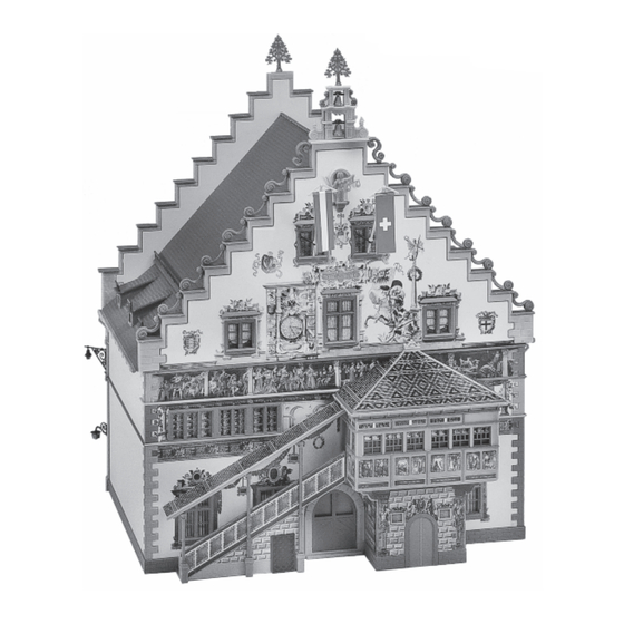 Faller LINDAU OLD TOWN HALL Mode D'emploi