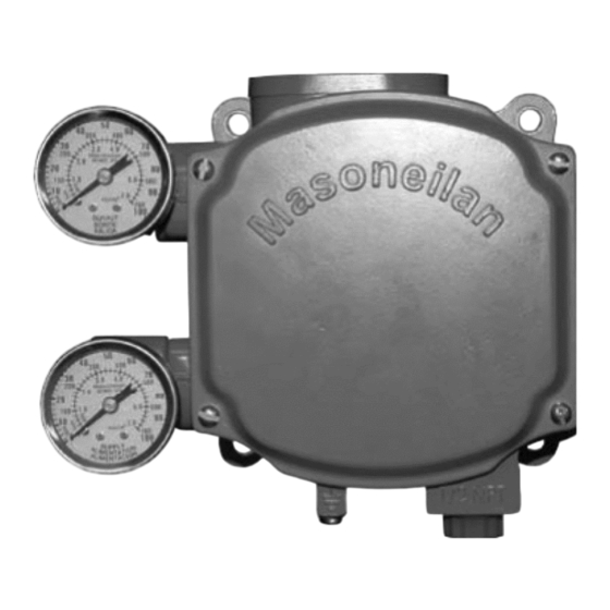 GE Masoneilan SVi 1000 Guide De Démarrage Rapide