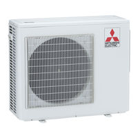 Mitsubishi Electric MXZ-4E72VA Notice D'installation