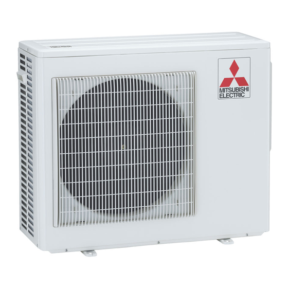 Mitsubishi Electric MXZ-3E54VA Notice D'installation