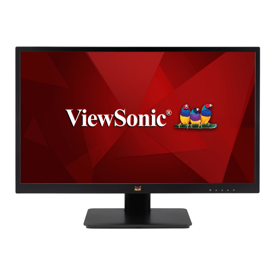 ViewSonic VA2210 Guide De L'utilisateur