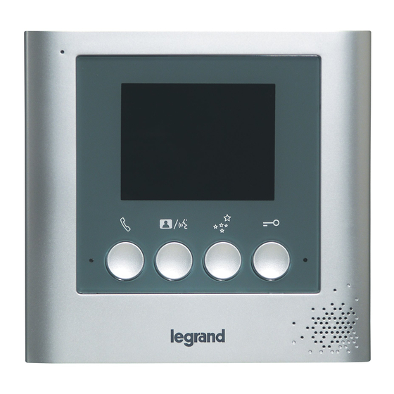 LEGRAND 369100 Guide Rapide