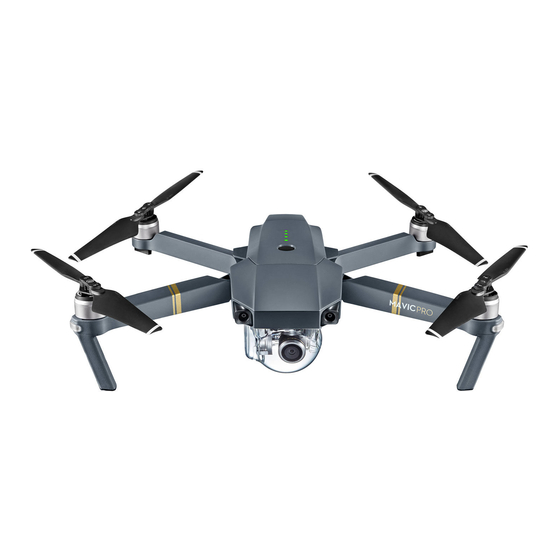 dji MAVIC PRO Guide De Démarrage Rapide