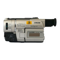 Sony Handycam CCD-TRV87E Hi8 Mode D'emploi
