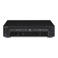 Sony RCD-W100 Mode D'emploi