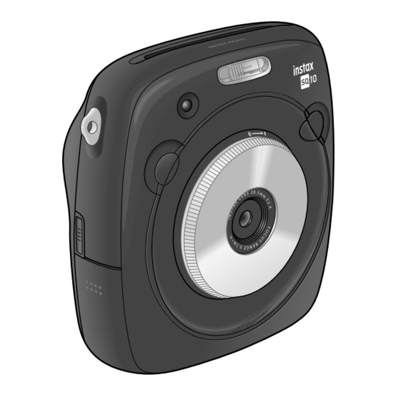 FujiFilm instax square SQ10 Guide D'utilisation